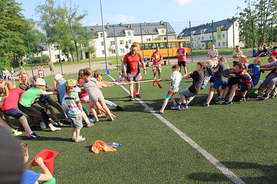 dzień dziecka na orliku w Stepnicy 