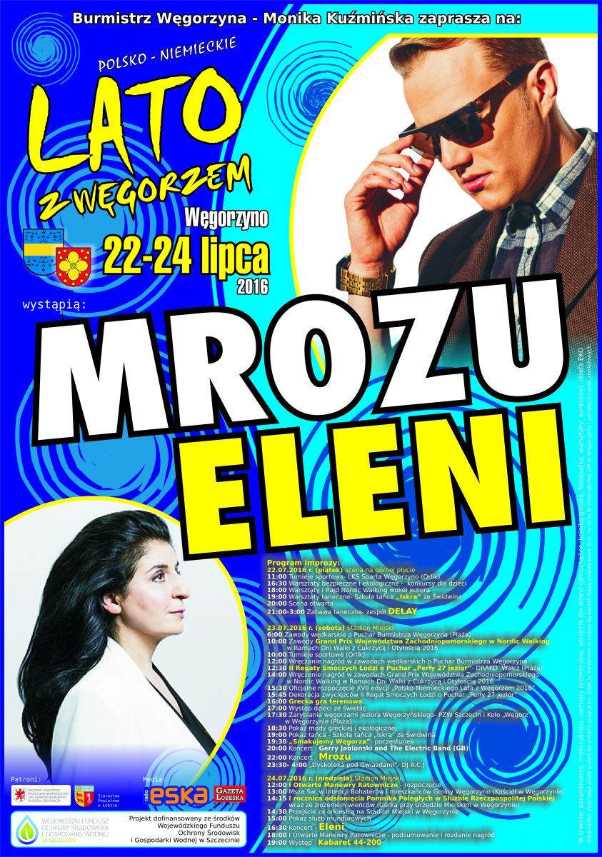 plakat dni Węgorzyna 