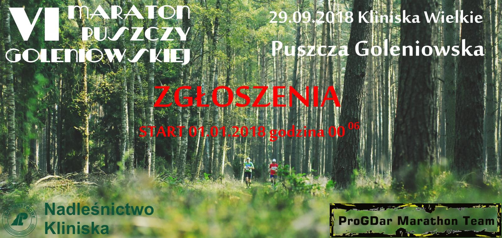 VI Maraton Puszczy Goleniowskiej