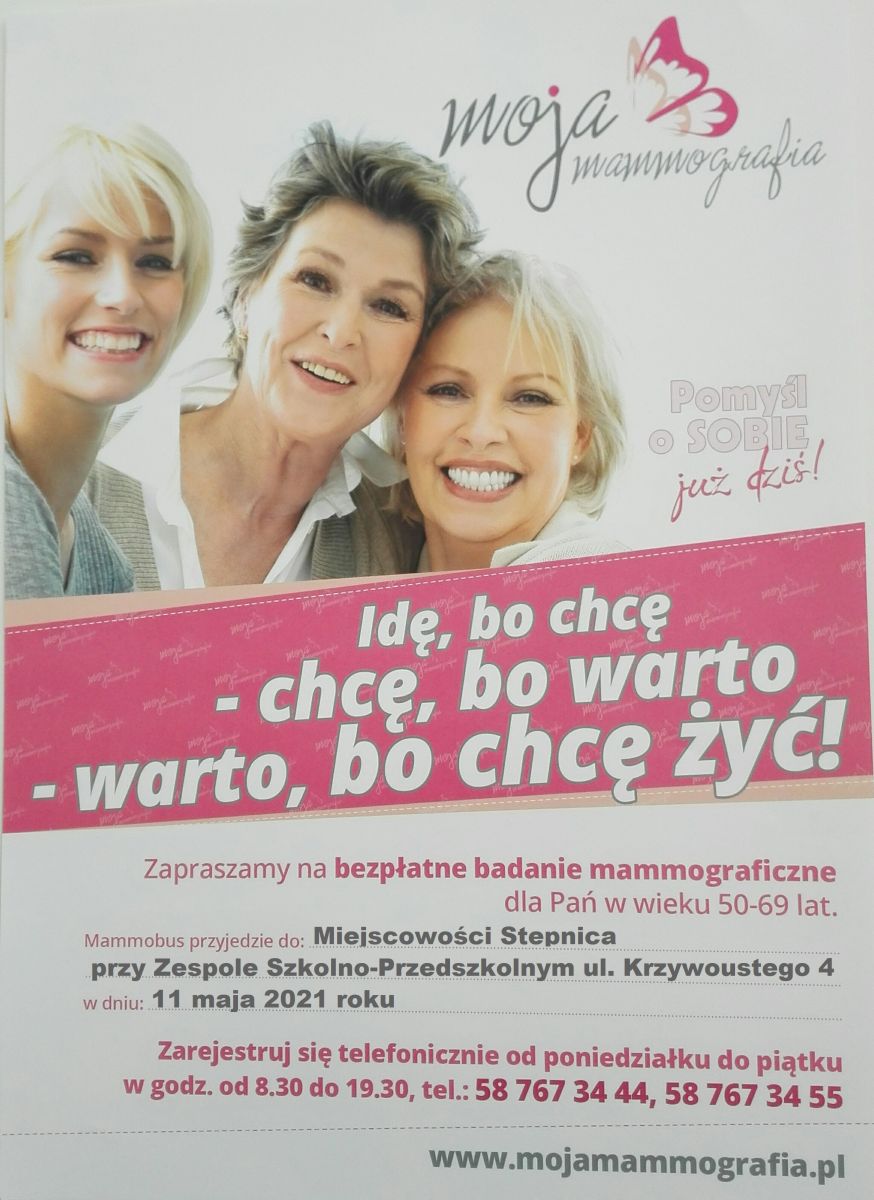 Bezpłatna mammografia
