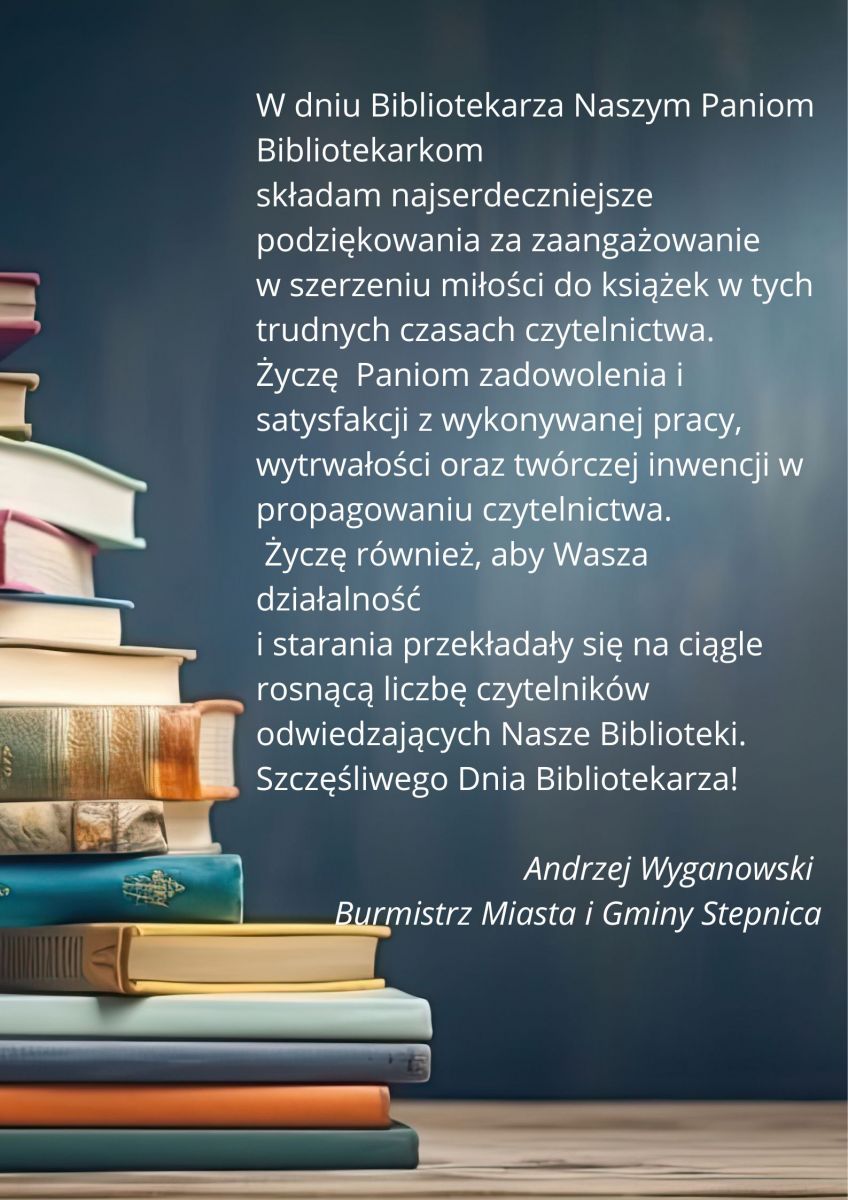 życzenia dla pań bibliotekarek 