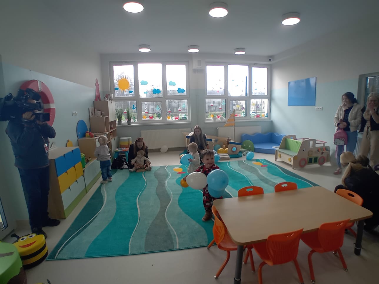 sala zabaw w żłobku
