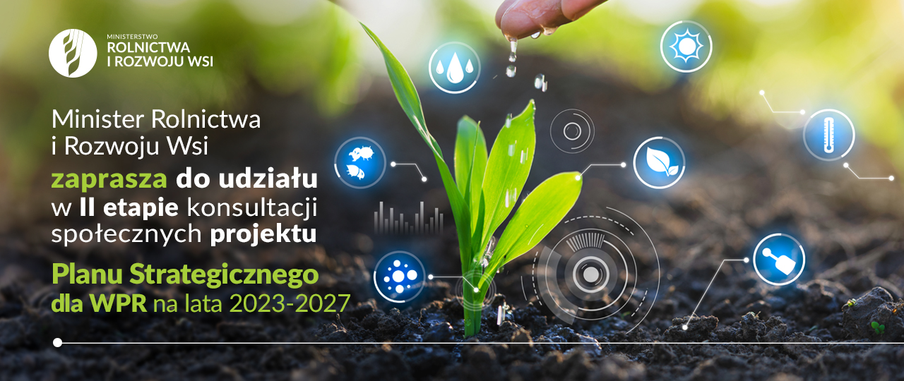 Wspólna polityka rolna proejkt planu logo konsultacji 