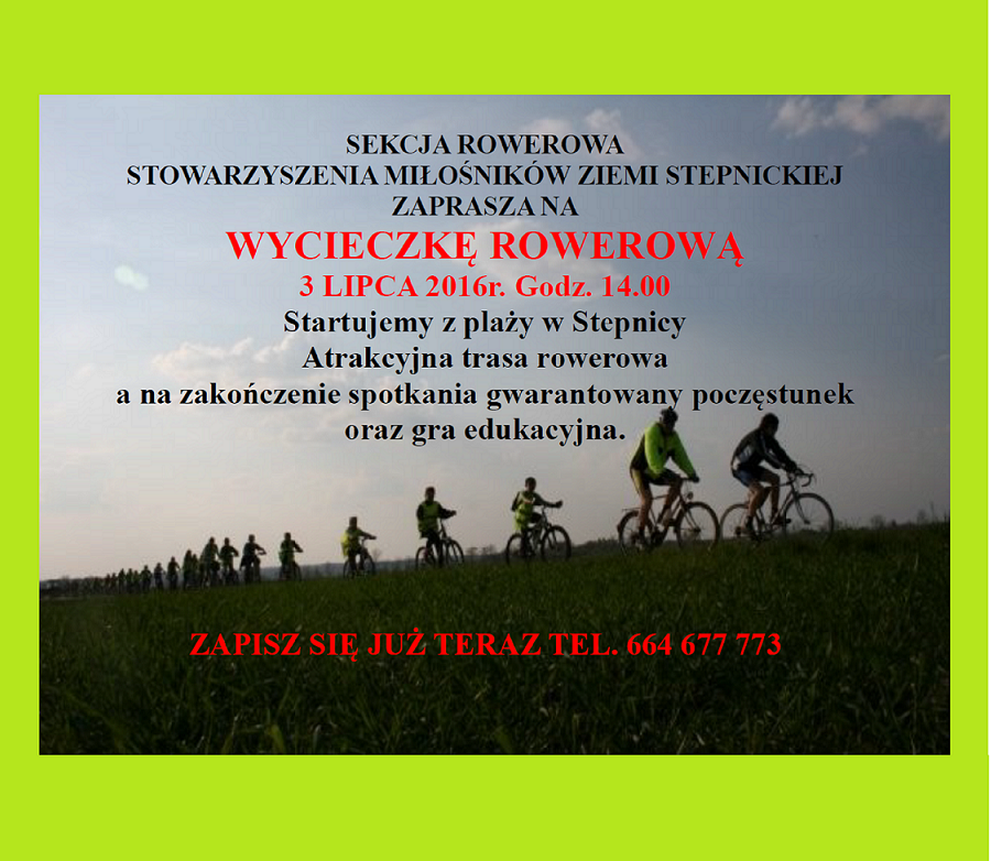 plakat informacyjny 