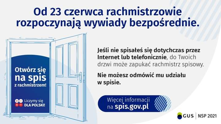 plakat z informacja o pracy w terenie rchamistrzów NSP 