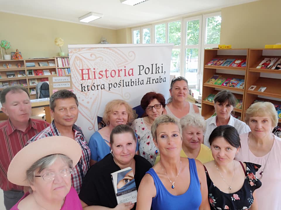 spotkanie z pisarką w Bibliotece w Stepnicy