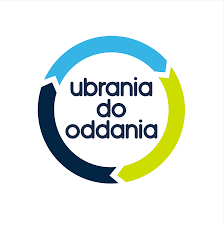 logo z napisem ubrania do oddania 