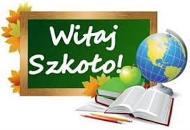 witaj szkoło rysunek poglądowy