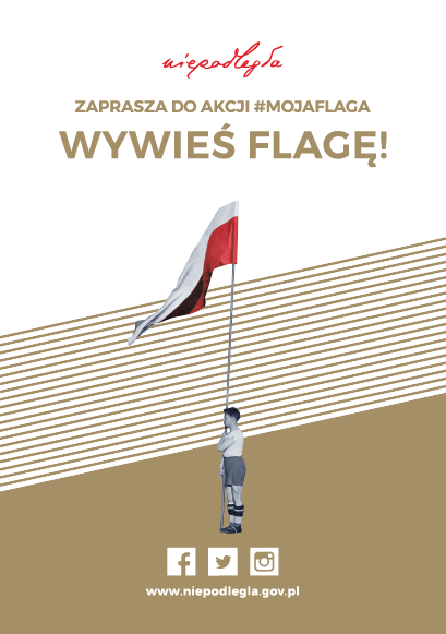 plakat wywieś flagę