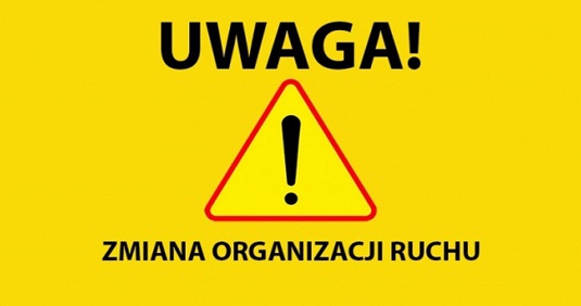 zmiana organizacji ruchu 