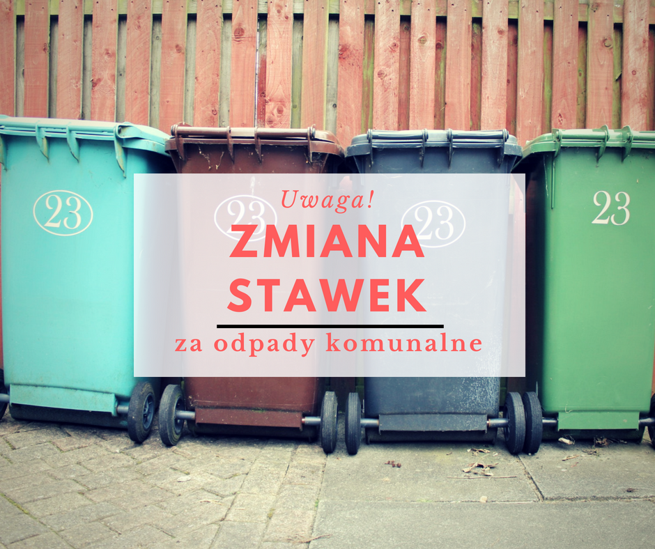 zdjęcie poglądowe o zmianie stawerk za odpady komunalne